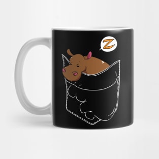 Canadian House Hippo Pocket (Dark Colors) Mug